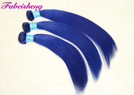 무승부 여성 급료 9A를 위한 파랑에 의하여 착색된 머리 연장을 두배로 하십시오